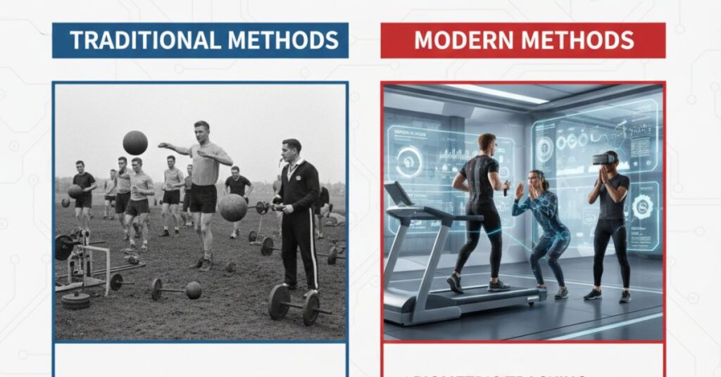 Evolution of Training Methods in Professional Sports