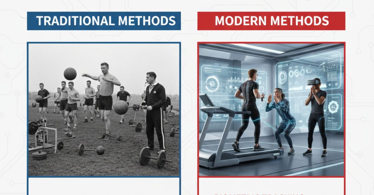 Evolution of Training Methods in Professional Sports