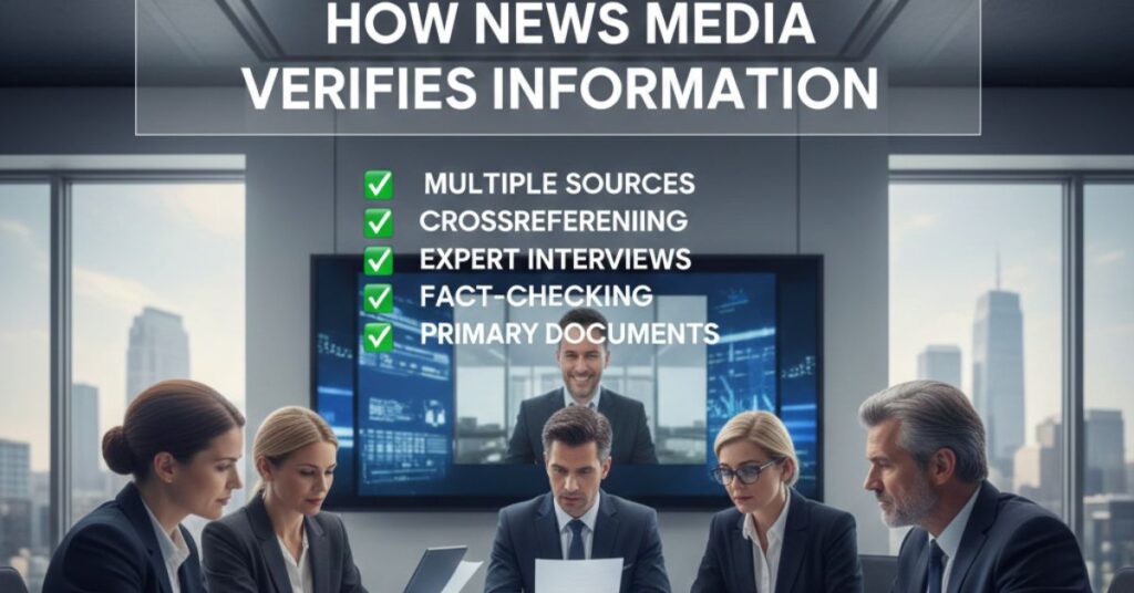 How News Media Verifies Information
